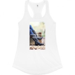 Ladies Slim Fit Racerback Tank Top