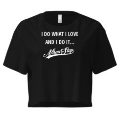 Ladies Festival Cali Crop Top Tee