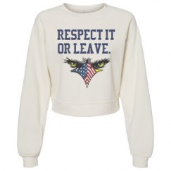 Women's Raglan Pullover Fleece