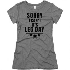 Ladies Slim Fit Super Soft Triblend Tee