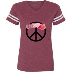 Ladies Relaxed Fit Vintage Sports Tee