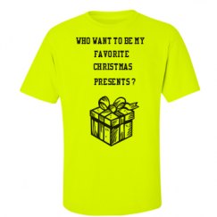 Unisex Ultra Cotton Safety Neon Crewneck Tee