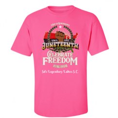 Unisex Ultra Cotton Safety Neon Crewneck Tee