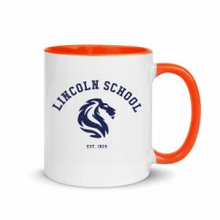 11oz Ceramic Mug with Color Inside