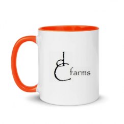 11oz Ceramic Mug with Color Inside