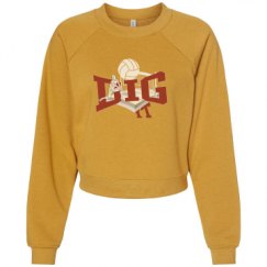 Women's Raglan Pullover Fleece