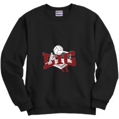 Unisex Film and Foil Crewneck Sweatshirt