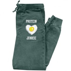 Pigment-Dyed Fleece Pants