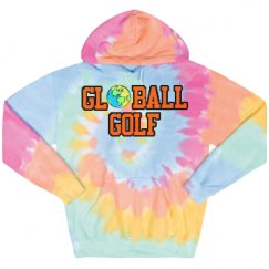 Unisex Tie-Dye Fleece Hoodie