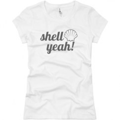 Ladies Slim Fit Basic Promo Jersey Tee