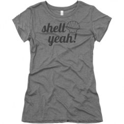 Ladies Slim Fit Super Soft Triblend Tee