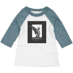 Toddler 3/4 Sleeve Raglan Tee
