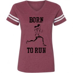 Ladies Relaxed Fit Vintage Sports Tee