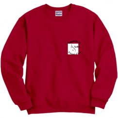 Unisex Film and Foil Crewneck Sweatshirt