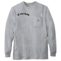 Unisex Carhartt Pocket Long Sleeve Tee