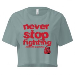 Ladies Festival Cali Crop Top Tee