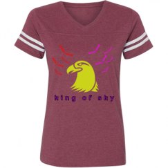 Ladies Relaxed Fit Vintage Sports Tee