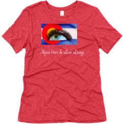 Ladies Relaxed Fit Super Soft Triblend Tee