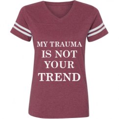 Ladies Relaxed Fit Vintage Sports Tee