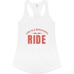 Ladies Slim Fit Racerback Tank Top