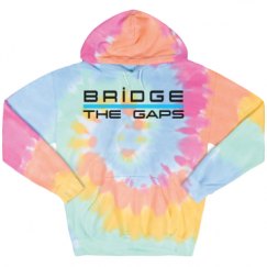 Unisex Tie-Dye Fleece Hoodie