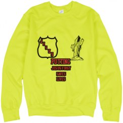 Unisex Neon Crewneck Sweatshirt