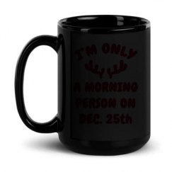 15oz Black Glossy Mug