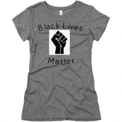 Ladies Slim Fit Super Soft Triblend Tee