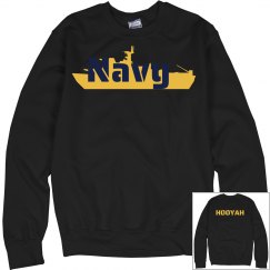 Navy Ship Sweatshirt