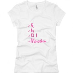 Ladies Slim Fit Basic Promo Jersey Tee