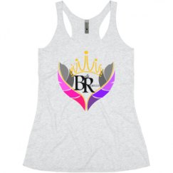Ladies Slim Fit Super Soft Racerback Triblend Tank