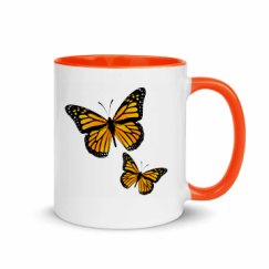 11oz Ceramic Mug with Color Inside