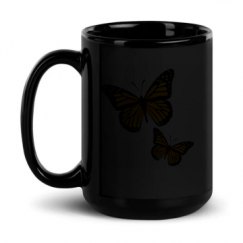 15oz Black Glossy Mug