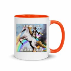 11oz Ceramic Mug with Color Inside