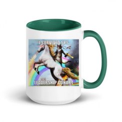 15oz Ceramic Mug with Color Inside