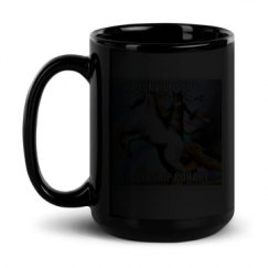 15oz Black Glossy Mug