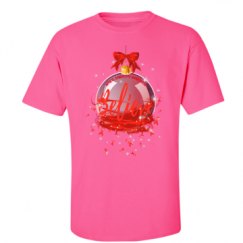 Unisex Ultra Cotton Safety Neon Crewneck Tee