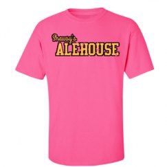 Unisex Ultra Cotton Safety Neon Crewneck Tee