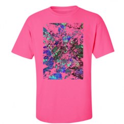 Unisex Ultra Cotton Safety Neon Crewneck Tee