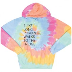 Unisex Tie-Dye Fleece Hoodie