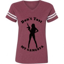 Ladies Relaxed Fit Vintage Sports Tee