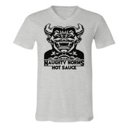 Unisex V-Neck Jersey Tee