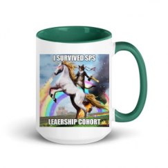 15oz Ceramic Mug with Color Inside