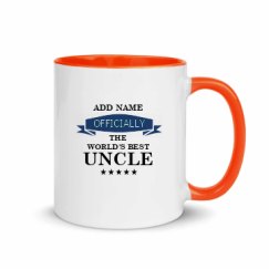 11oz Ceramic Mug with Color Inside