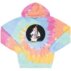 Unisex Tie-Dye Fleece Hoodie