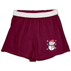 Slim Fit Cheer Shorts
