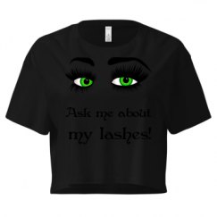 Ladies Festival Cali Crop Top Tee