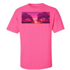 Unisex Ultra Cotton Safety Neon Crewneck Tee