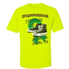 Unisex Ultra Cotton Safety Neon Crewneck Tee