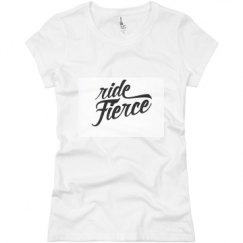 Ladies Slim Fit Basic Promo Jersey Tee